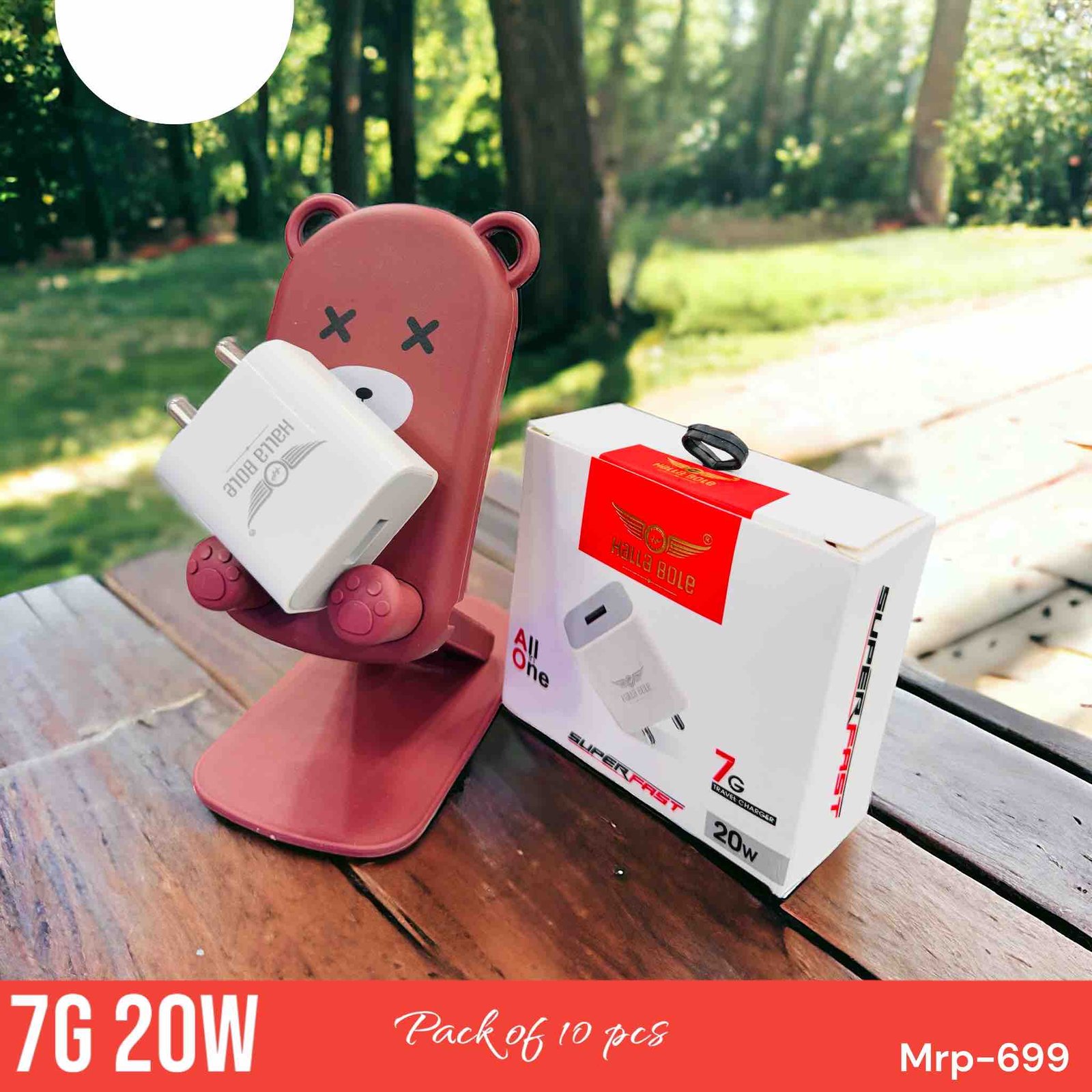 7g charger  20w single USB (6MONTH GUARANTEE)