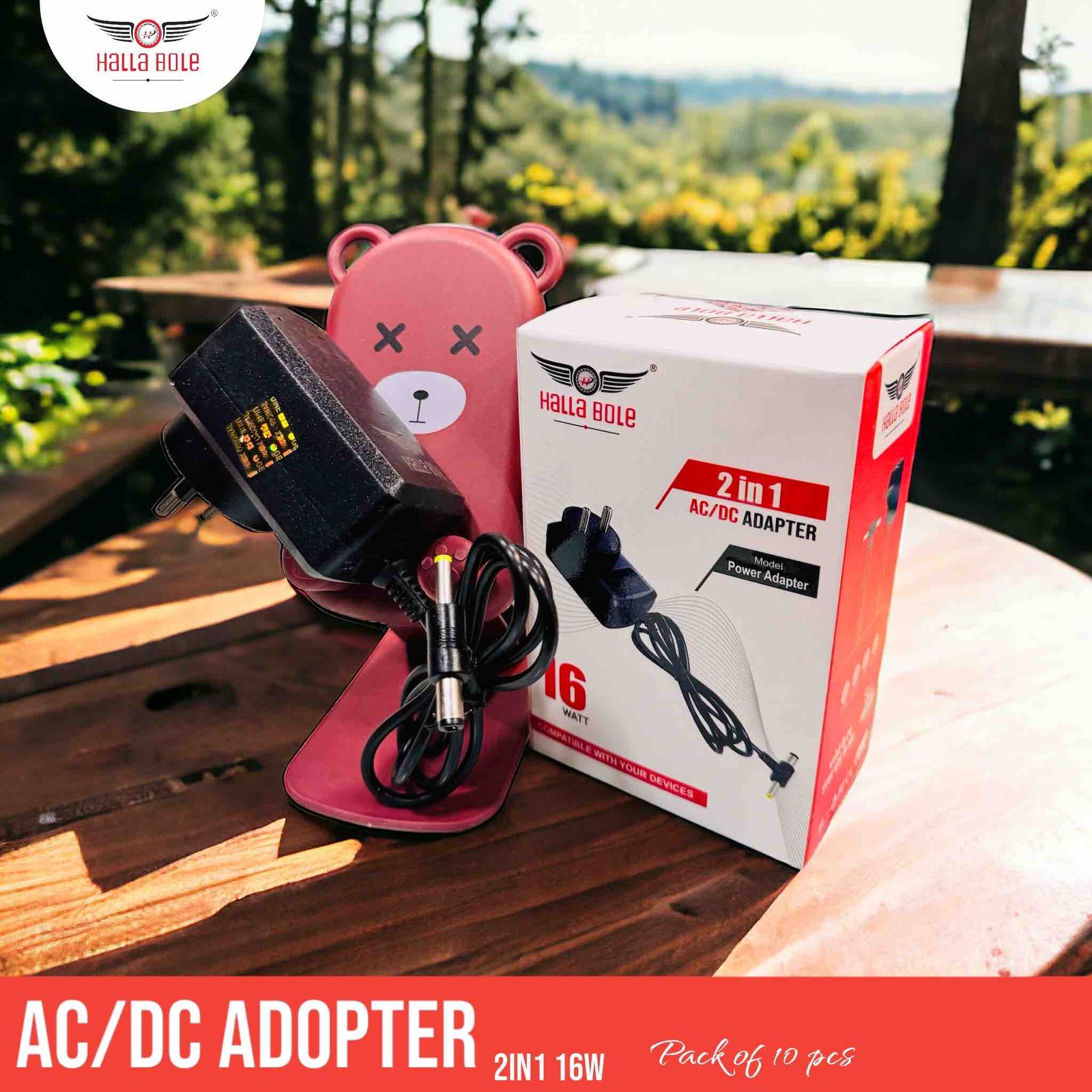 Ac/DC ADPTOR CHARGER (6MONTH GUARANTEE)