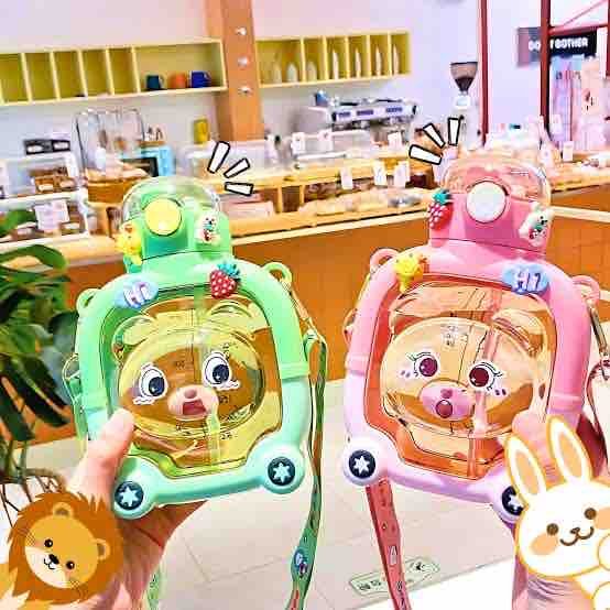 Kids cute teddy bear bottle ( imported