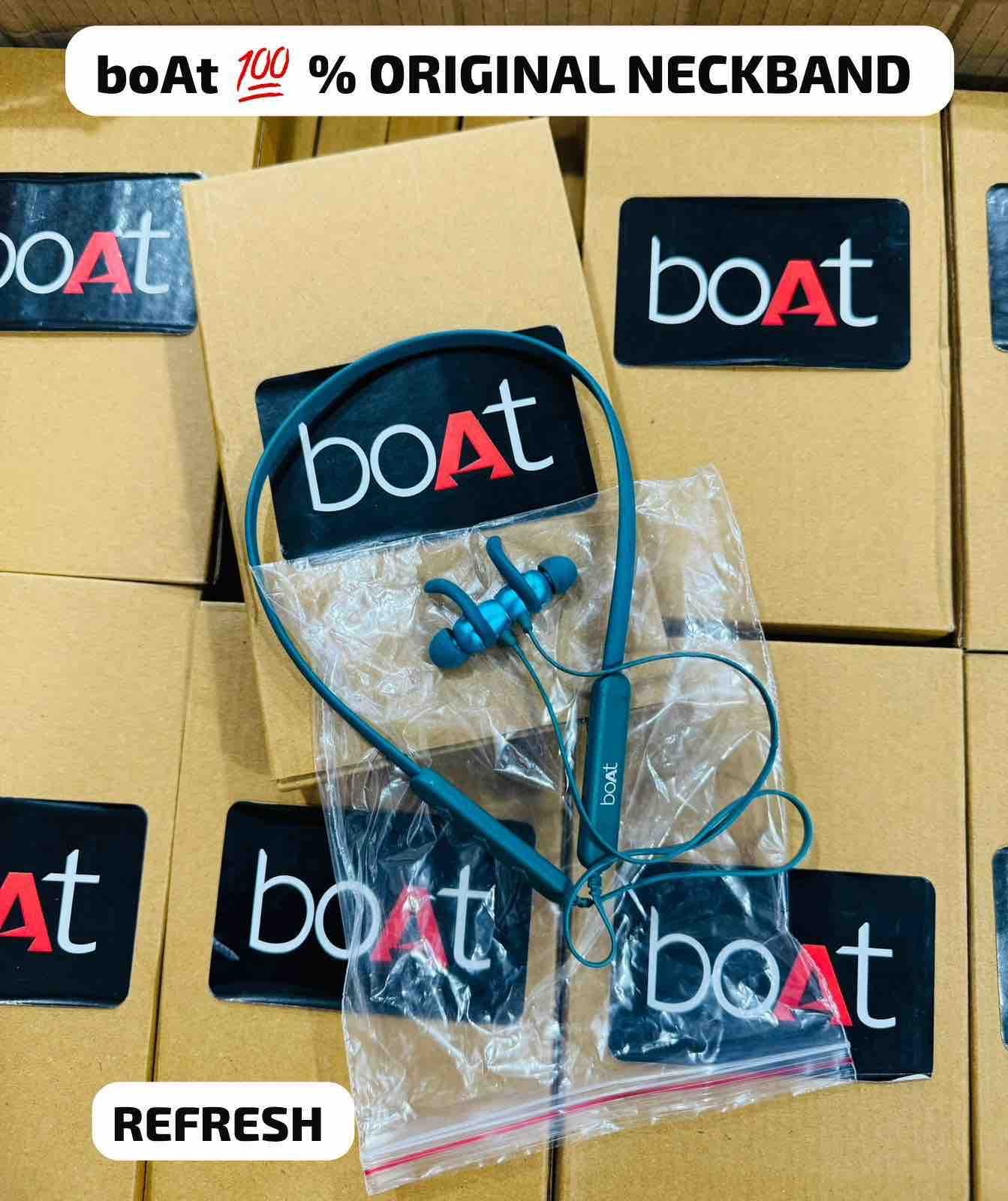 Boat Refresh neckband 100% orignal 