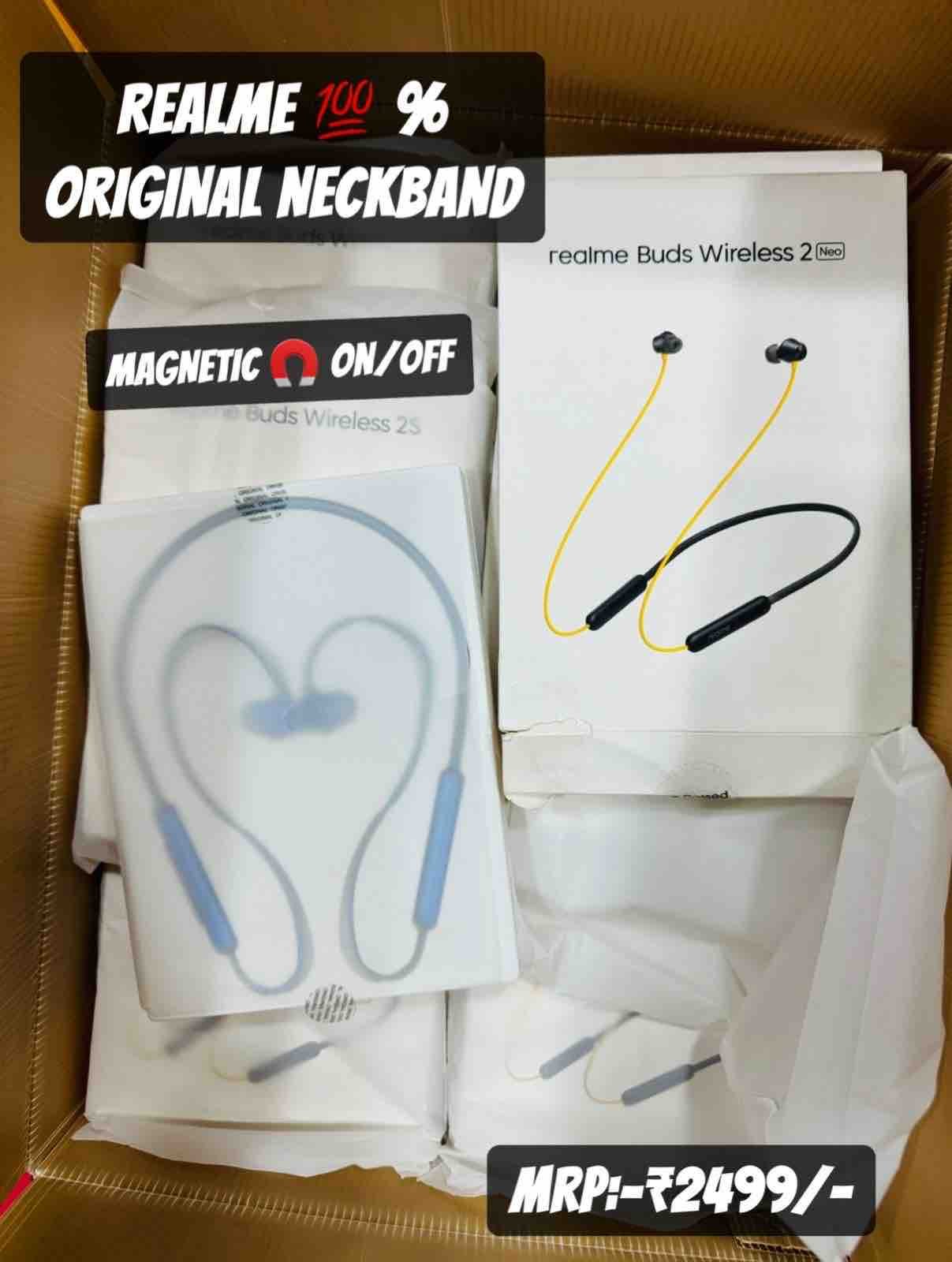 Realme 100% open box nackband 