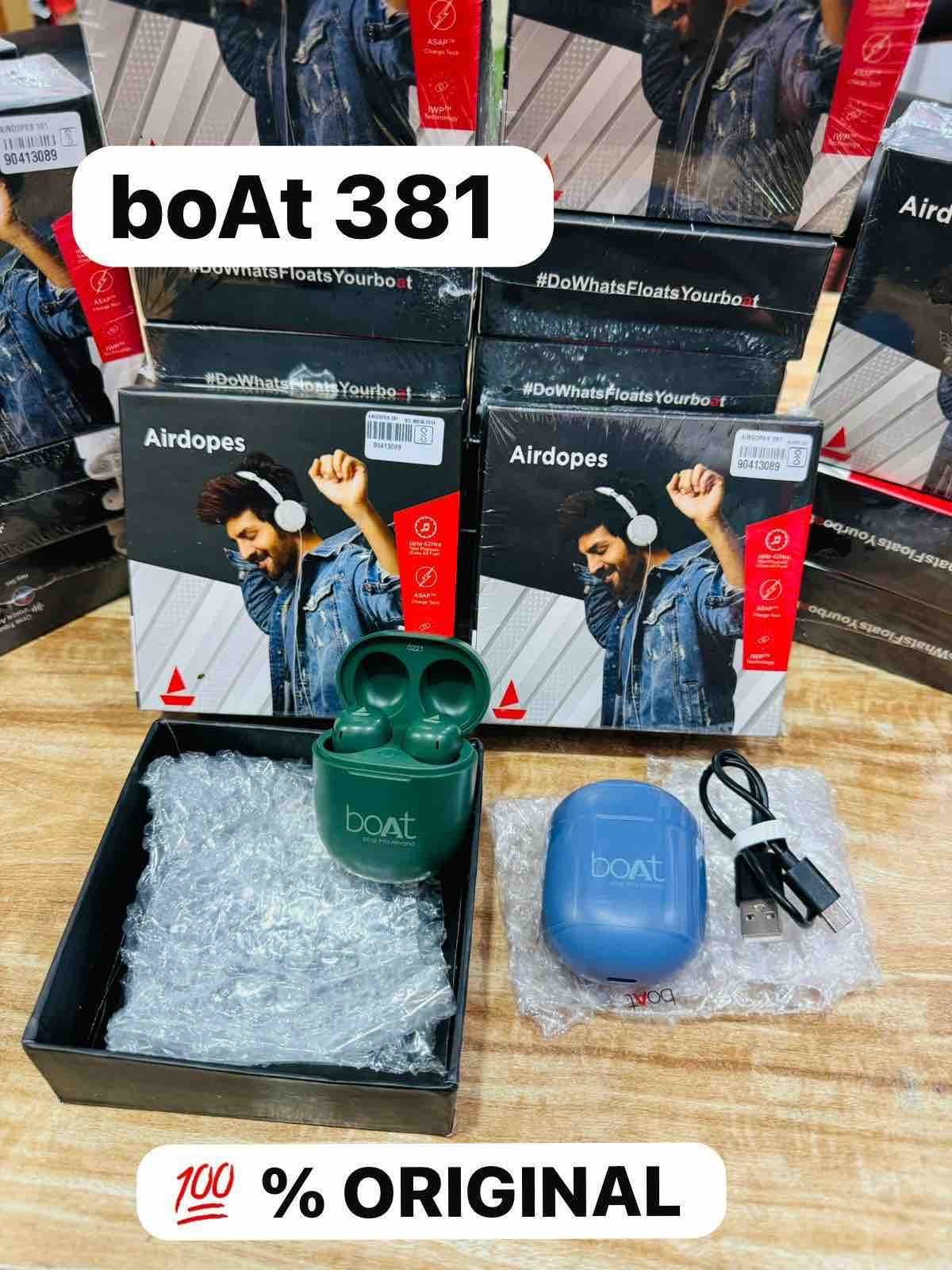 Orignal Boat 381 Airpods 100% orignal demo stock 