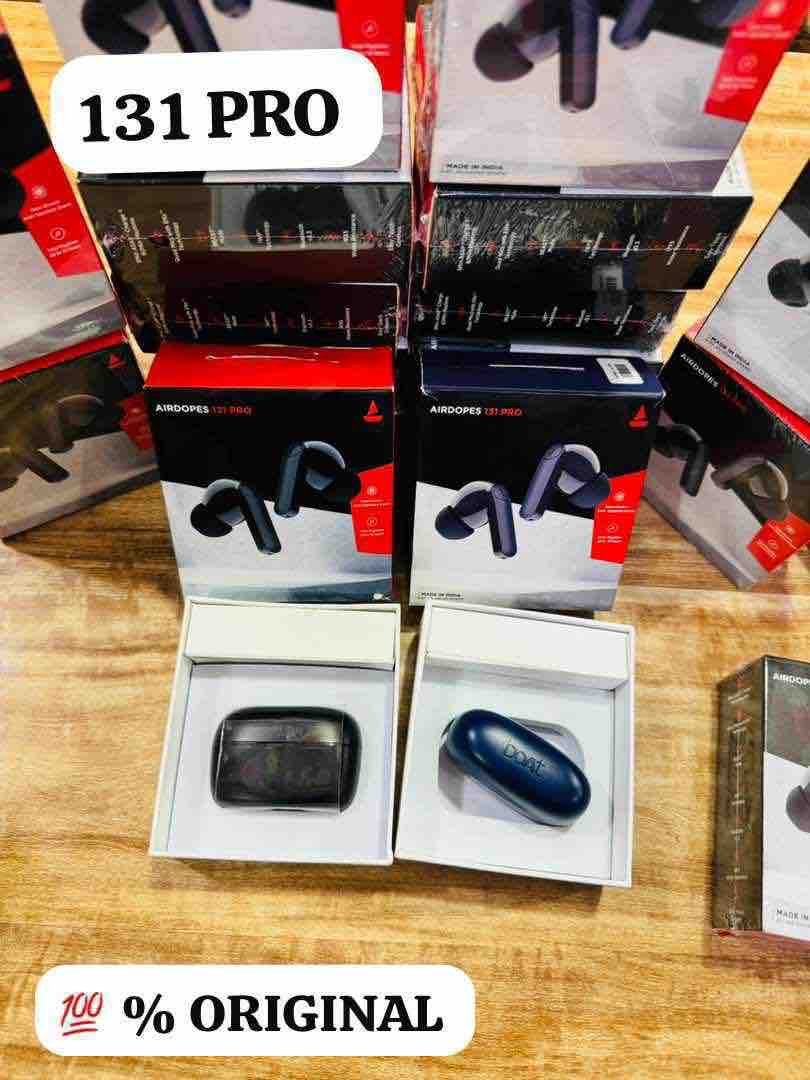 Boat 100% orignal  131pro Airpods open box with qc checked 