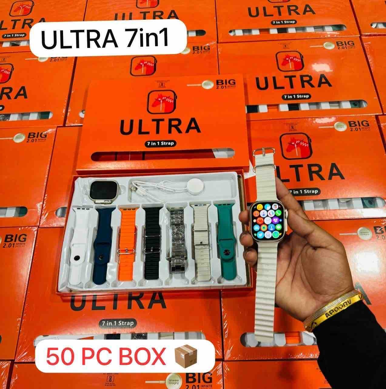 Ultra combo 7 strap combo watch 