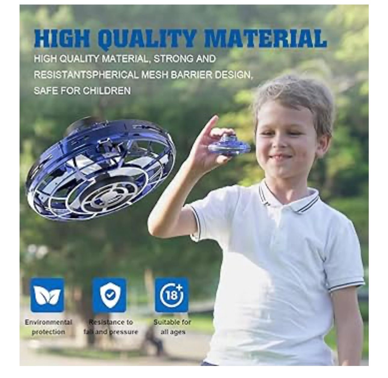 UFO FLYING spinner led ball 2