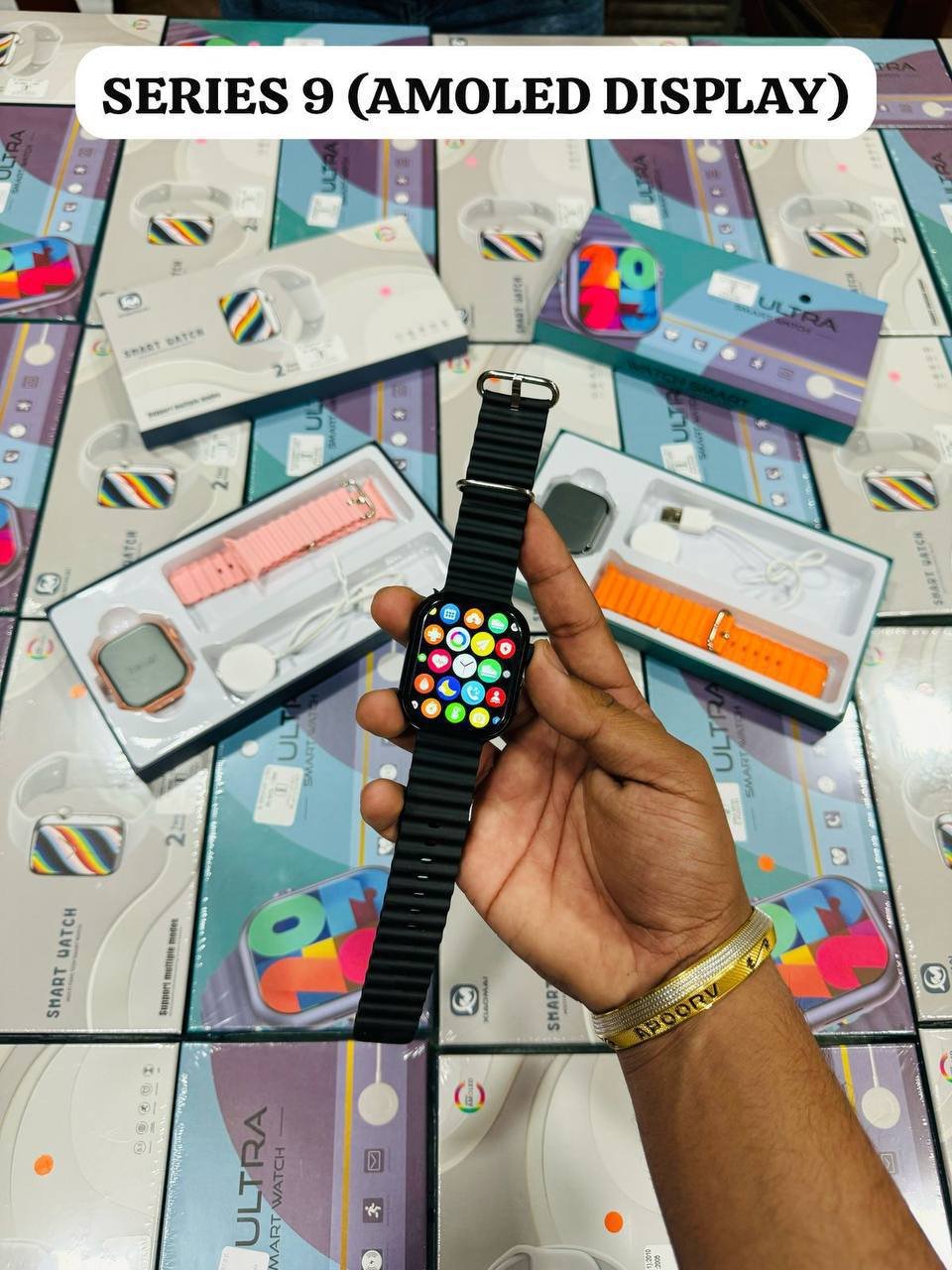 U9 ultra  smooth display watch  AMOLED DISPLAY 