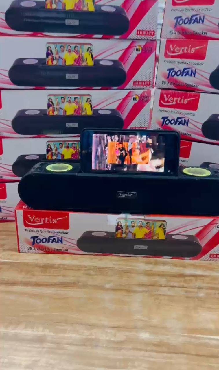 Vertis tufan baar speaker havy base sound 