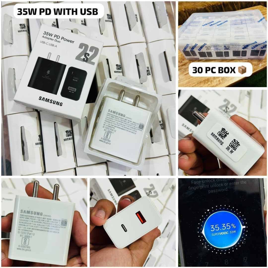 Samsung 35w Imported high quality ( usb with pd ) 6 month warranty