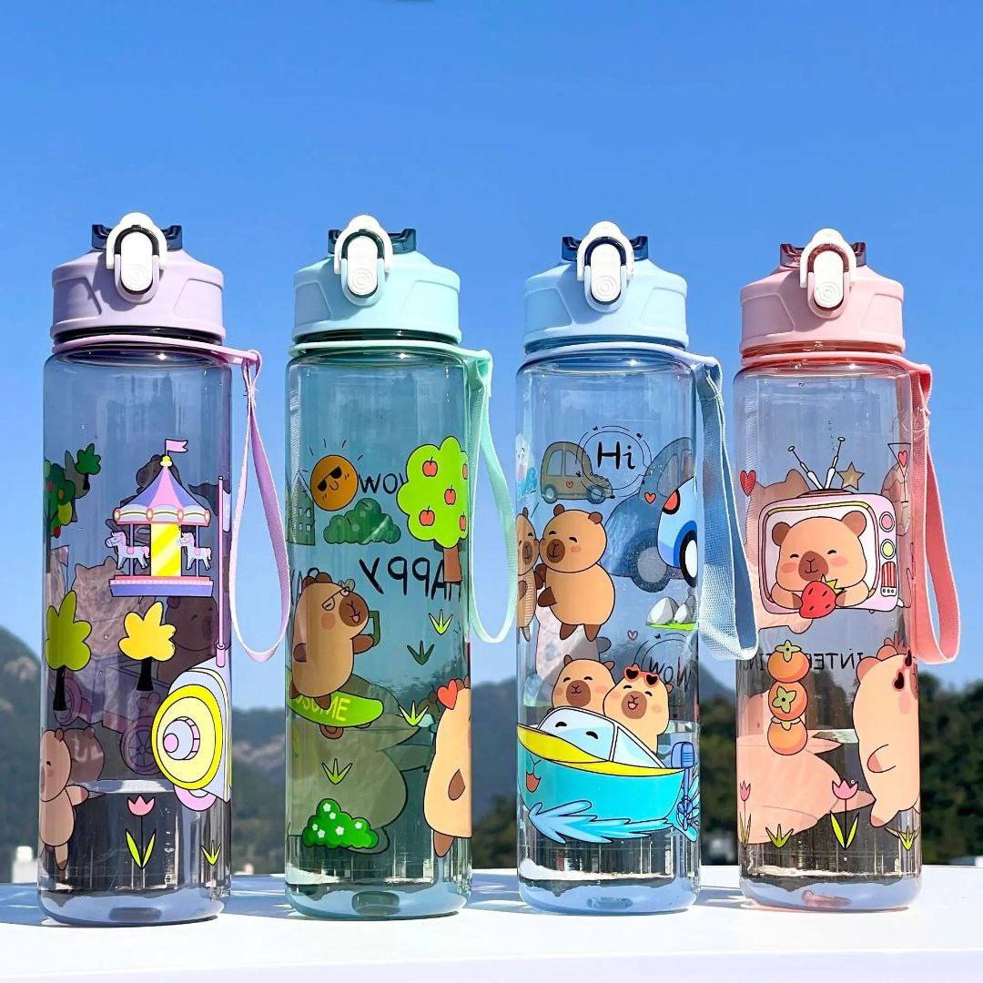 Character Plastic Sipper Bottle (Imported)