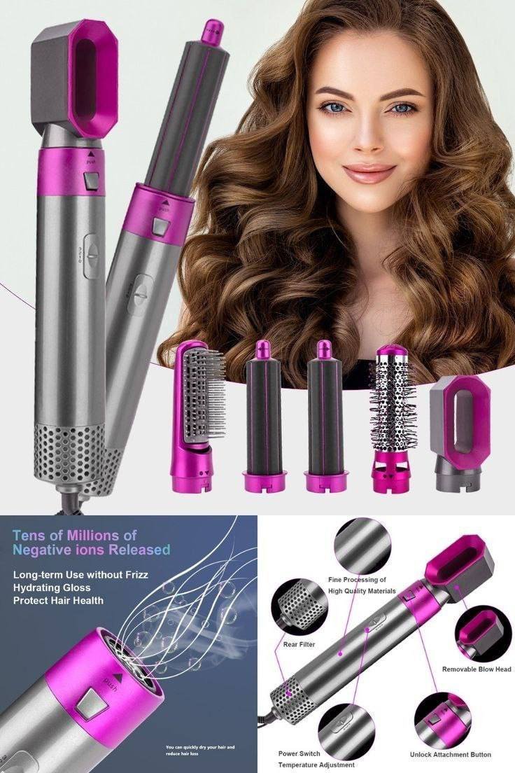 5 in1 Hot Hair Styler (Imported)